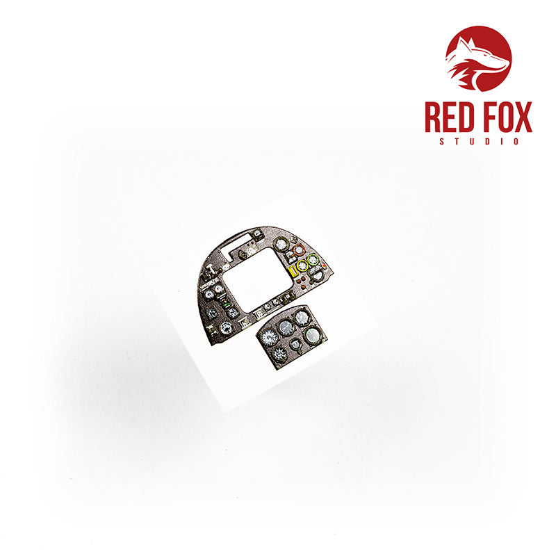 Supermarine Spitfire Mk.IXc Quick Set 3D Acrylic Instrument Panel (designed to be used with Tamiya kits)