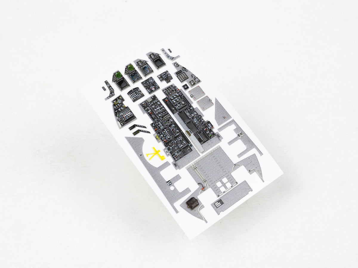 Lockheed-Martin F-16C Fighting Falcon Block 50/52 3D Acrylic Instrument Panel (designed to be used with Tamiya kits)