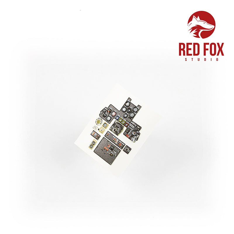 Kawasaki Ki-61-I Hien 3D Acrylic Instrument Panel (designed to be used with Hasegawa kits)