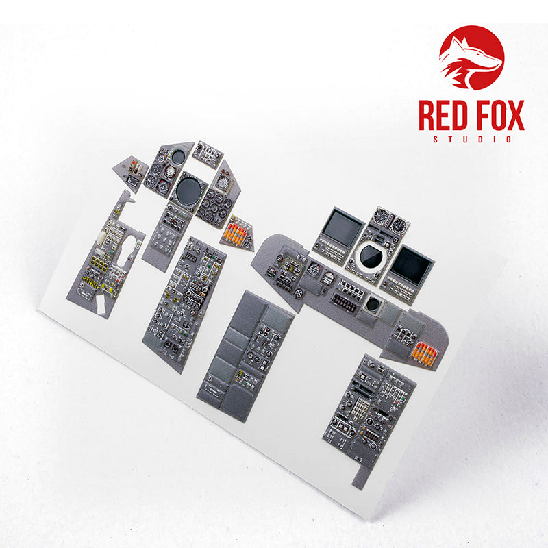Panavia Tornado ECR Quick Set 3D Acrylic Instrument Panel (designed to be used with Revell kits)