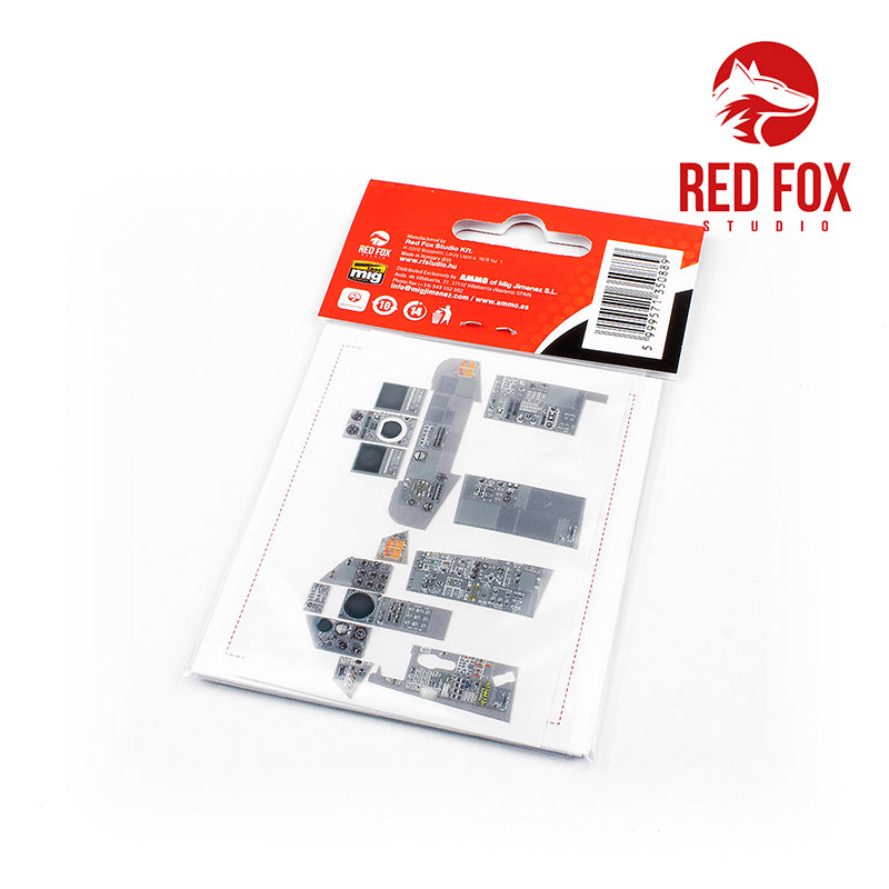Panavia Tornado GR.1/IDS Quick Set 3D Acrylic Instrument Panel (designed to be used with Revell kits)