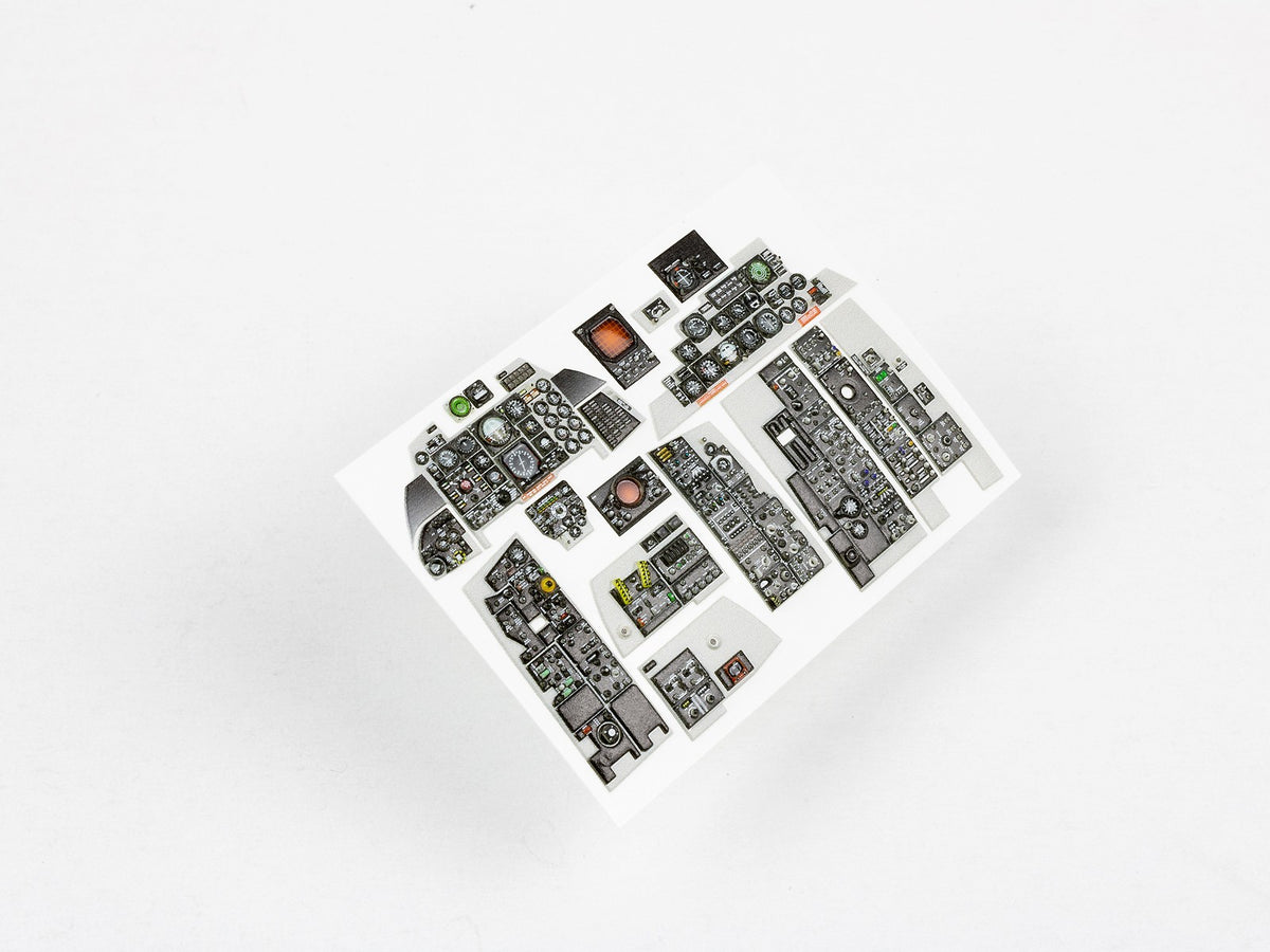 McDonnell F-4E Phantom II 3D Acrylic Instrument Panel (designed to be used with Academy kits)