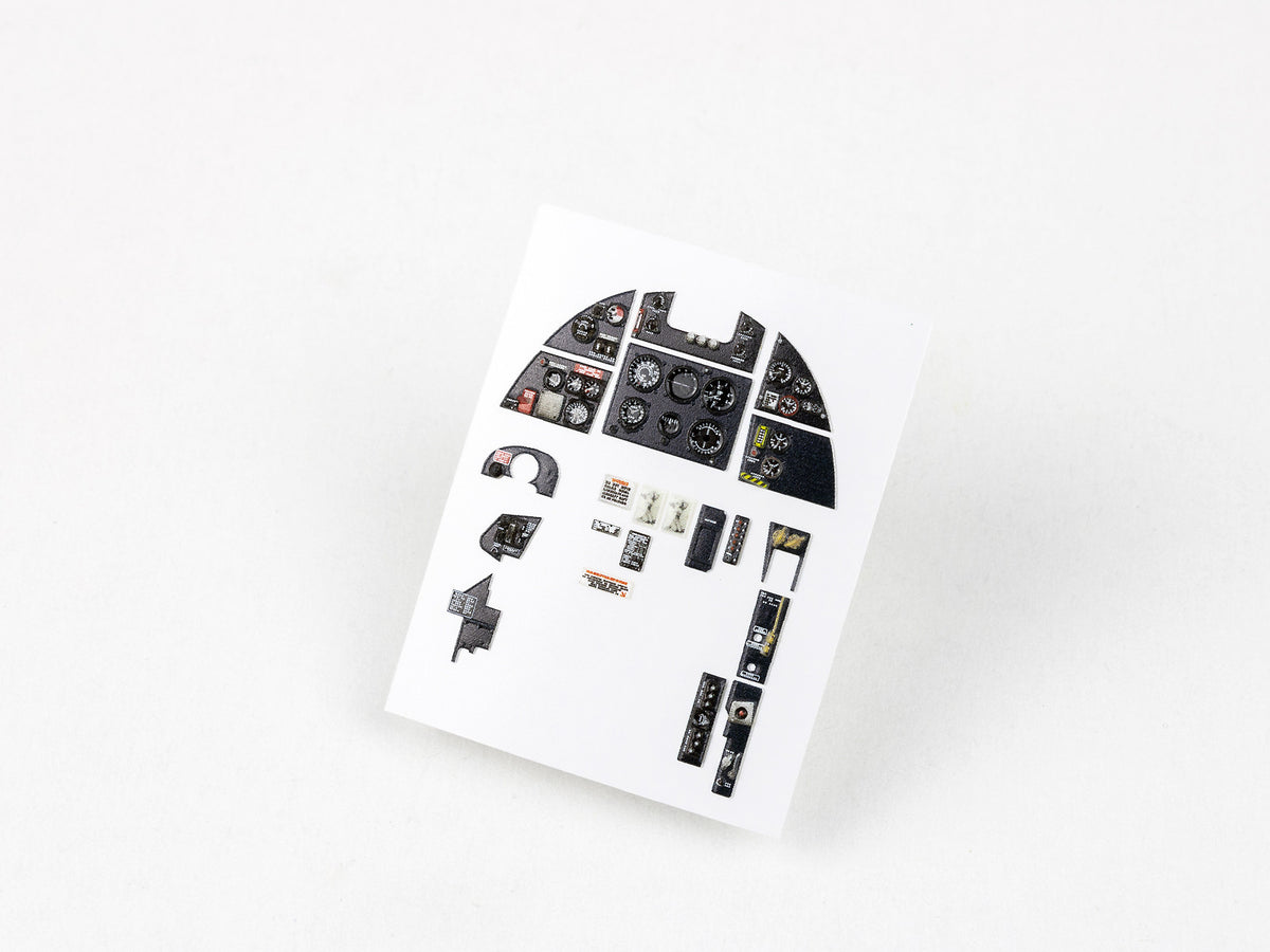 Hawker Tempest Mk.V 3D Acrylic Instrument Panel (designed to be used with Revell and Special Hobby kits)