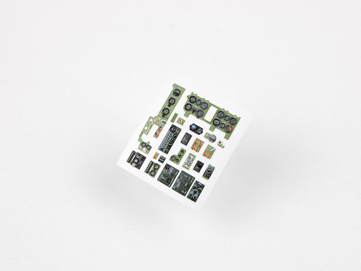 Mitsubishi A6M2 Zero Type 21 3D Acrylic Instrument Panel (designed to be used with Border Model kits)