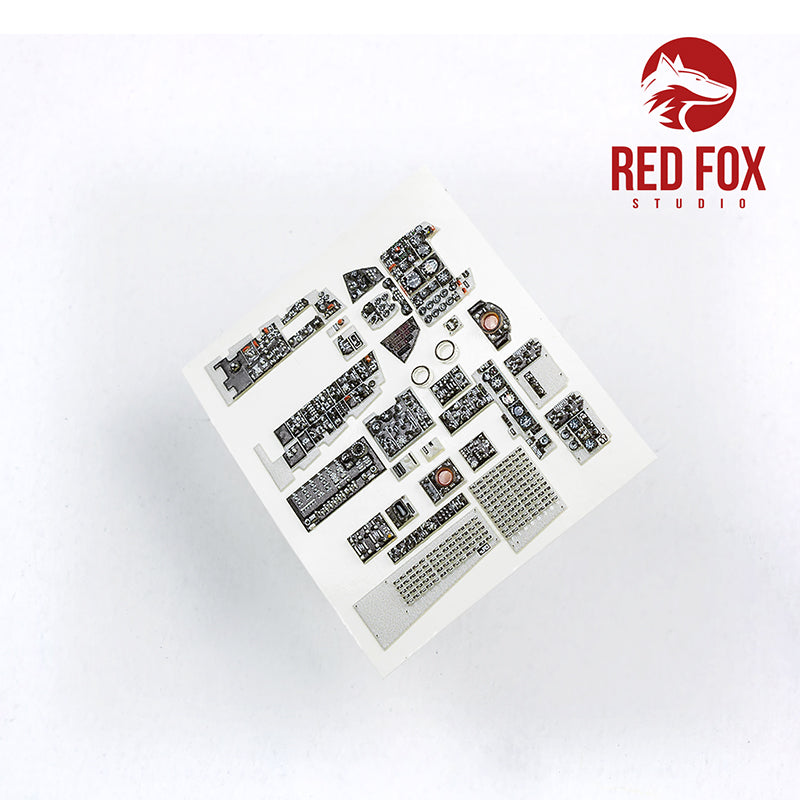McDonnell F-4B Phantom II Quick Set 3D Acrylic Instrument Panel (designed to be used with Tamiya kits)