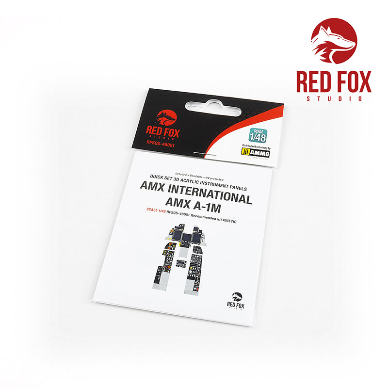 AMX A-1M 3D Acrylic Instrument Panel (designed to be used with Kinetic Model kits)