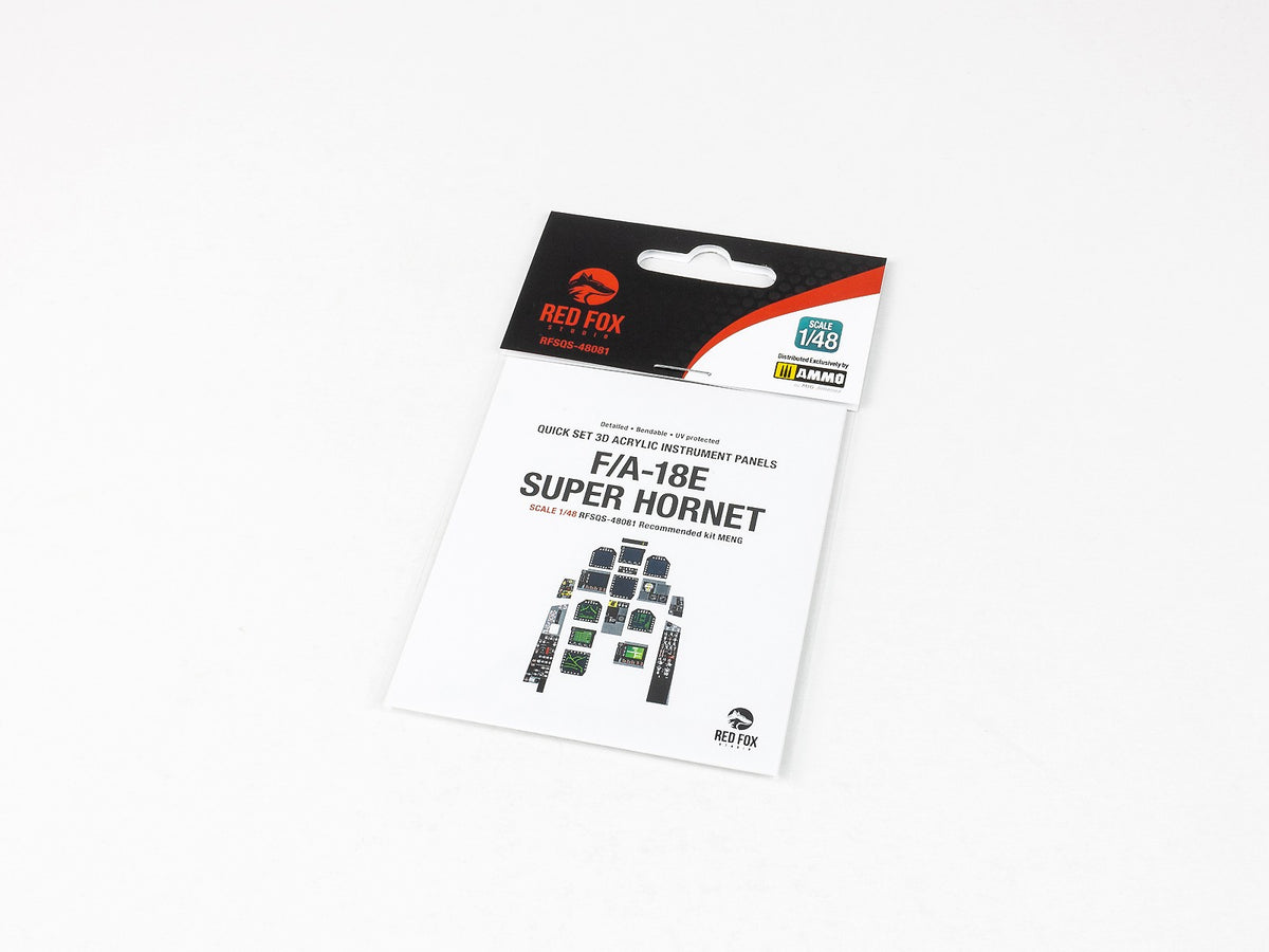 Boeing F/A-18E Super Hornet 3D Acrylic Instrument Panel (designed to be used with Meng Models kits)