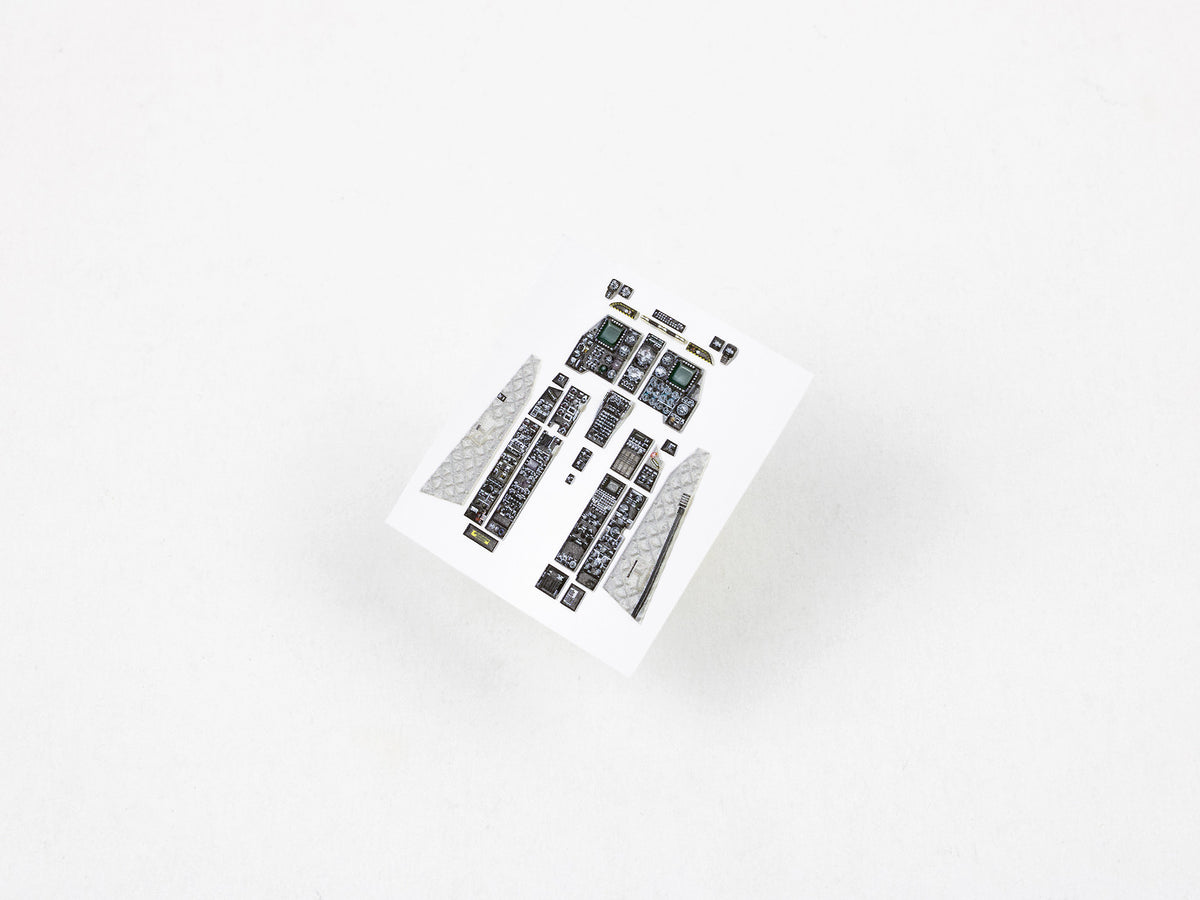 Fairchild A-10C Thunderbolt II 3D Acrylic Instrument Panel (designed to be used with Great Wall Hobby kits)