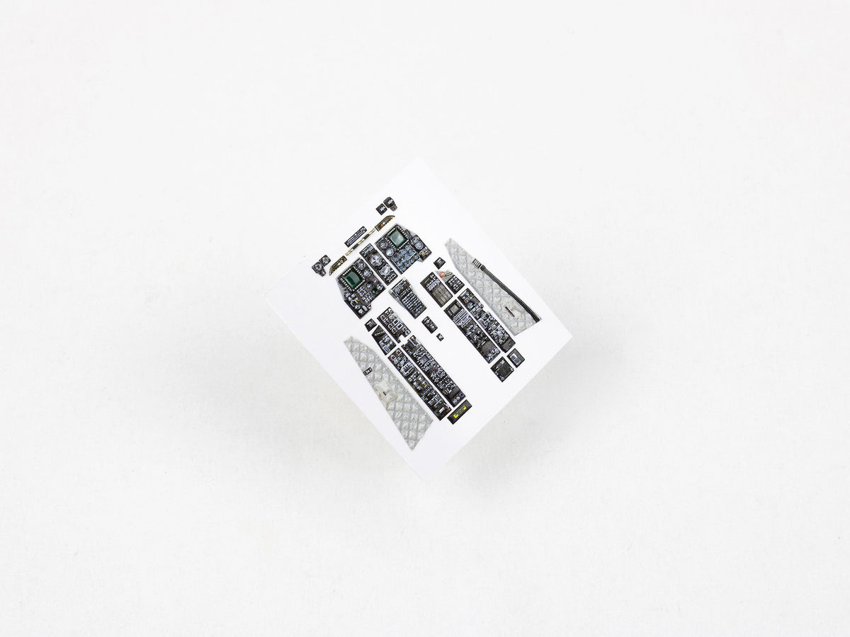 Fairchild A-10C Thunderbolt II 3D Acrylic Instrument Panel (designed to be used with Great Wall Hobby kits)