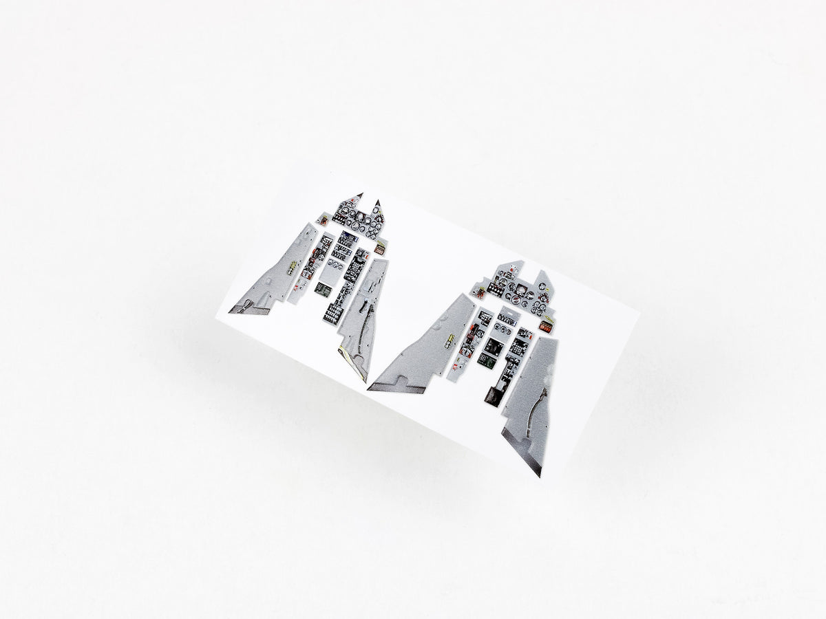 Dassault-Dornier Alpha Jet E 3D Acrylic Instrument Panel (designed to be used with Kinetic Model kits)