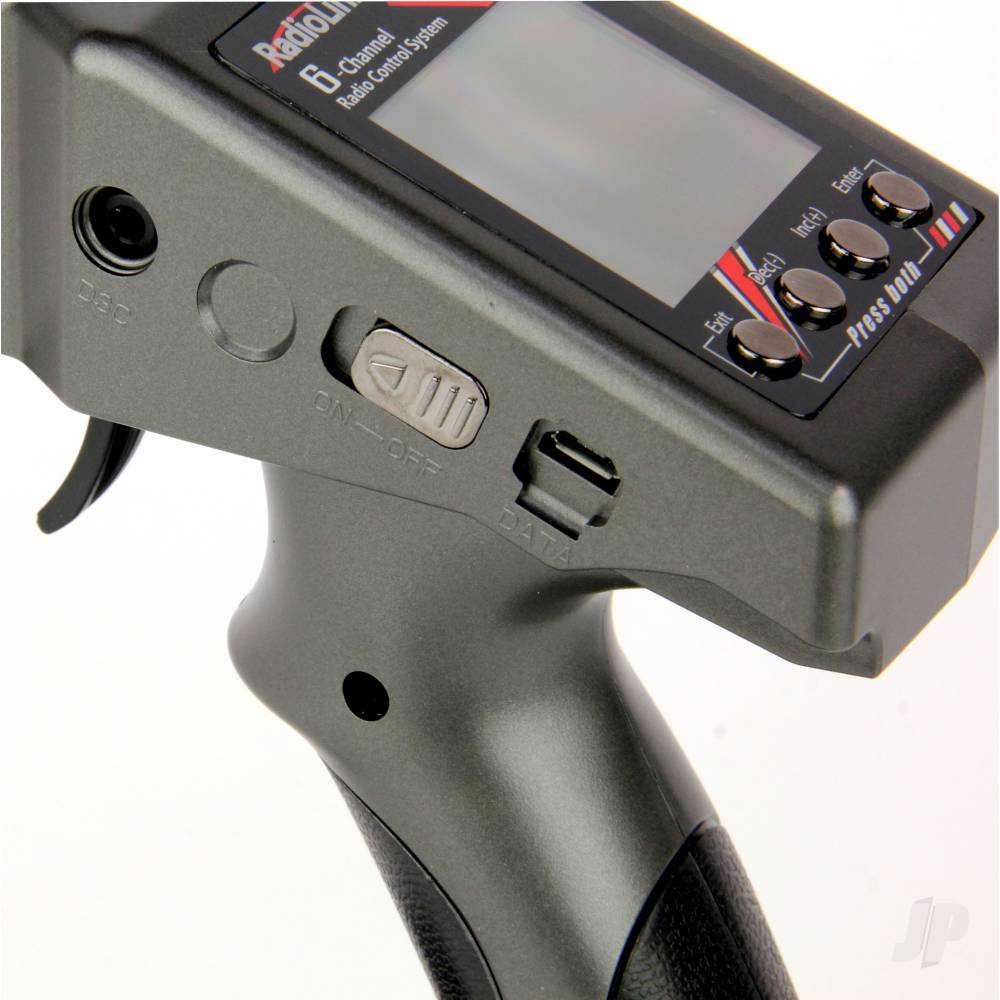 RadioLink RC6GS-V2 2.4GHz 6-Channel Tx with 1x R6FG (Gyro Rx) and 1x R7FG - RLKT061000 2