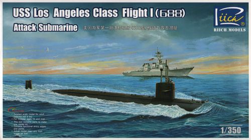 USS Los Angeles Class Flight I (688) Attack Submarine