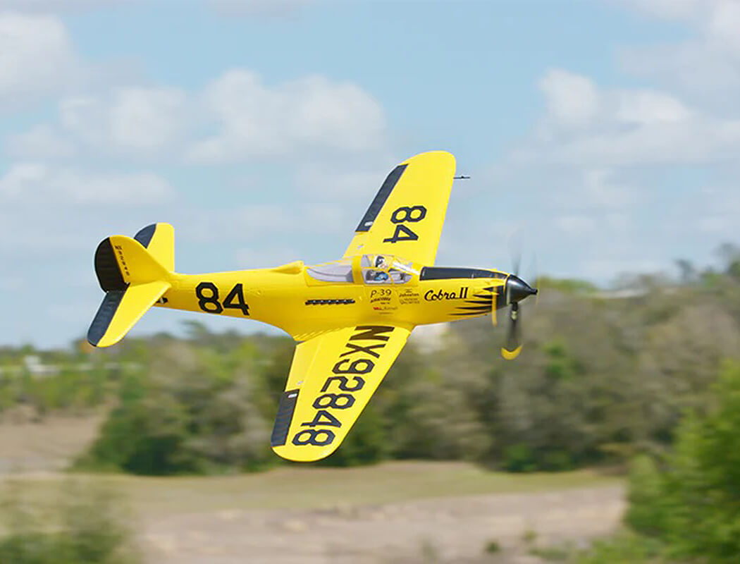 FMS 980MM P-39 RACING HIGH SPEED PNP WITH REFLEX V2 GYRO ROC014P-REFV2