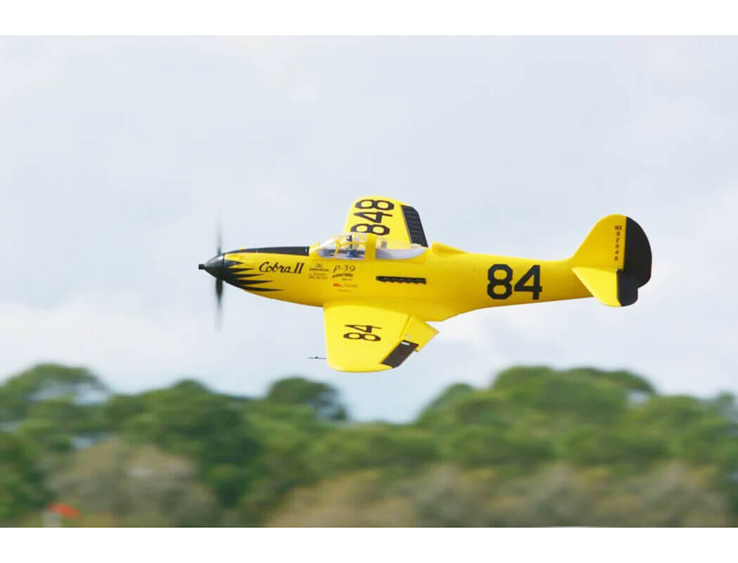 FMS 980MM P-39 RACING HIGH SPEED PNP WITH REFLEX V2 GYRO ROC014P-REFV2
