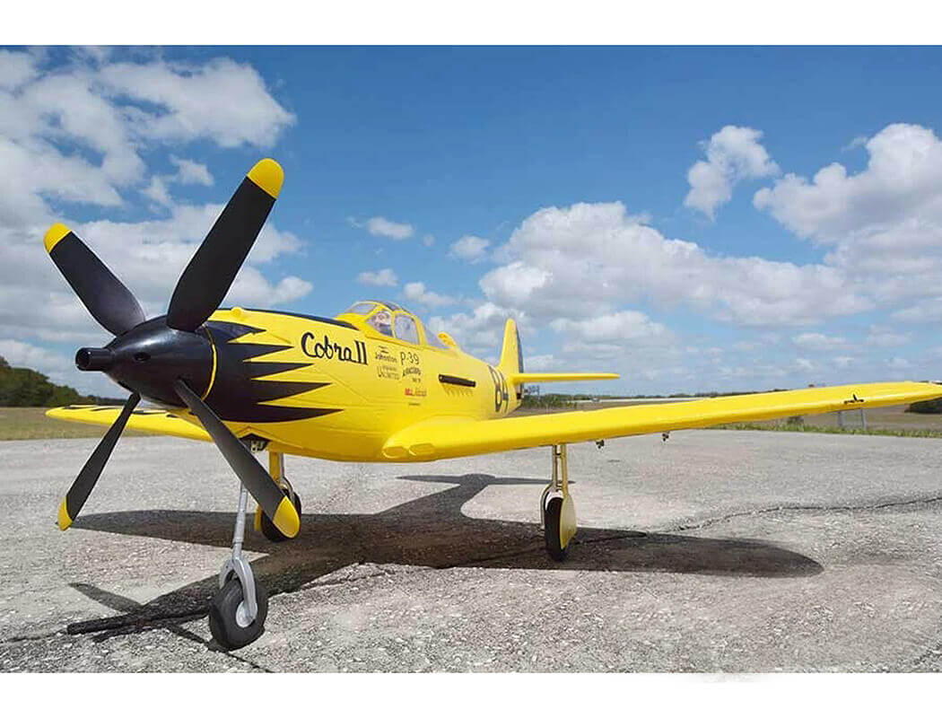 FMS 980MM P-39 RACING HIGH SPEED PNP WITH REFLEX V2 GYRO ROC014P-REFV2