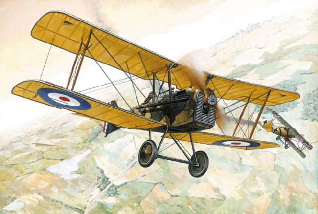 Royal_Aircraft_Factory S.E.5A with Hispano Suiza engine