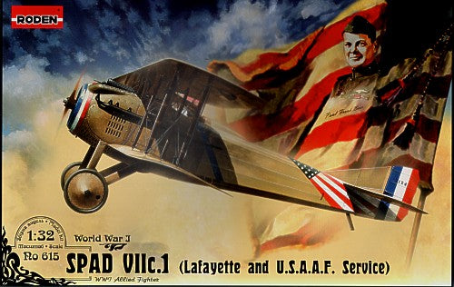 Spad VIIC.I Lafayette and U.S.A.A.F Service