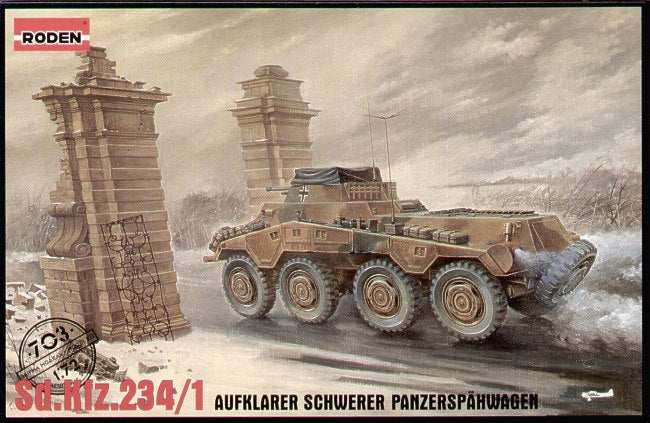 Roden Roden German Army 234/1 Armoured Car PKROD703
