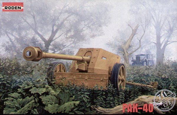 PaK-40 German WWII field gun.