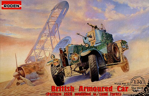 Armoured Car R-R 1920 Pattern with Sand Tyres