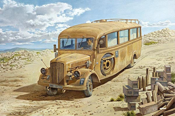 Opel Blitz Omnibus 3.6-47 Type W39 Ludewig Late