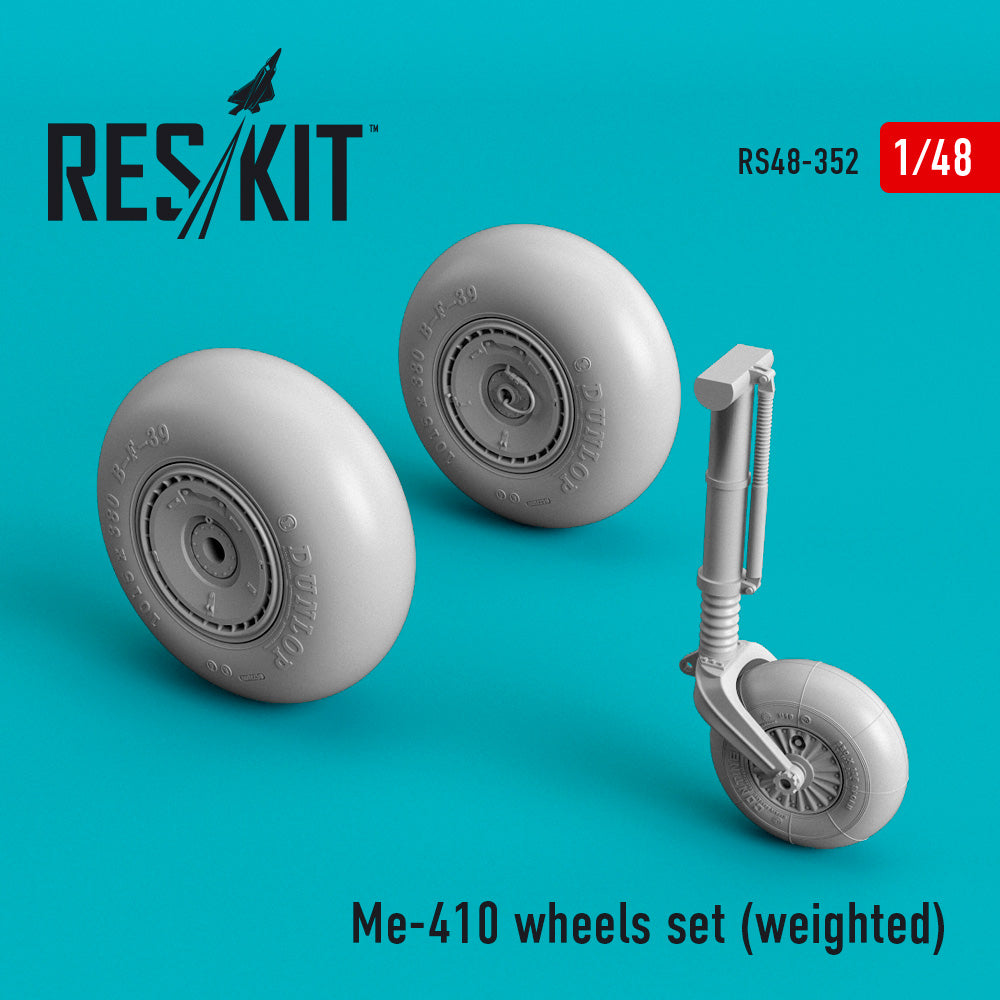 Messerschmitt Me-410 wheels set