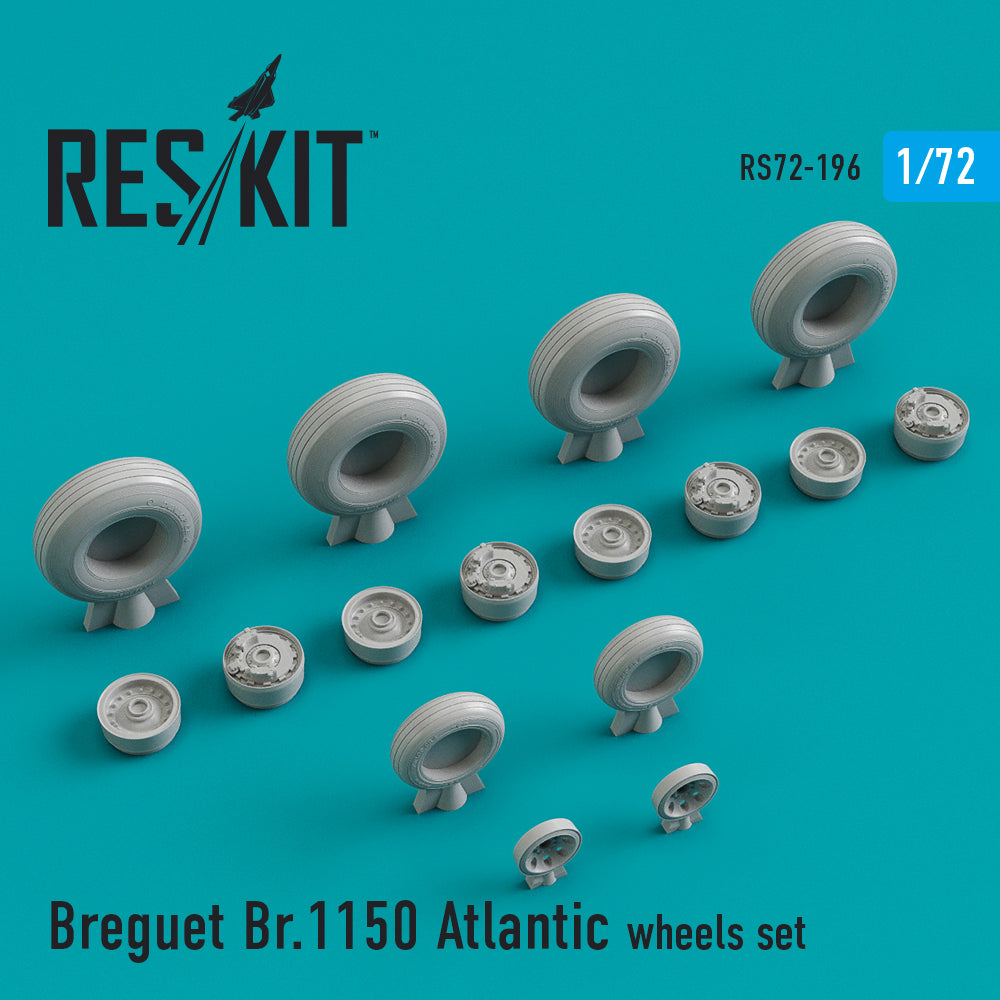 Breguet Br.1150 Atlantic wheels (designed to be used with Mach 2 and Revell kits) (ResKit sold out February 2026)
