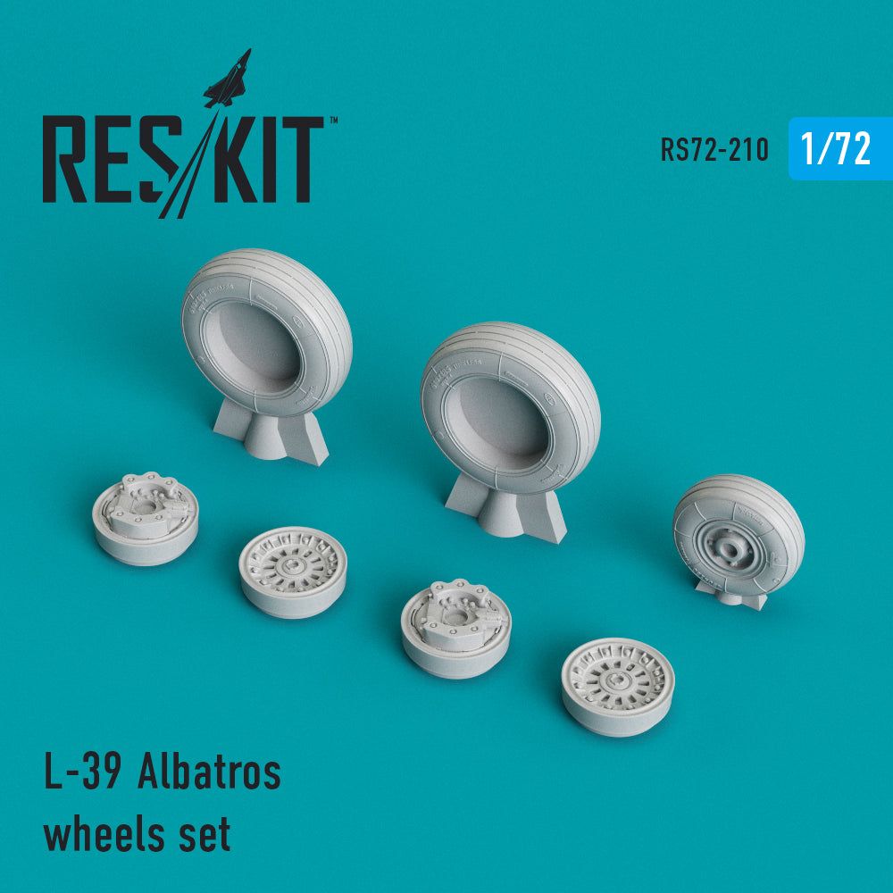 Aero L-39C Albatros wheels set (designed to be used with Eduard kits, South Front, Kopro (ex KPkits) (ResKit sold out May 2026)
