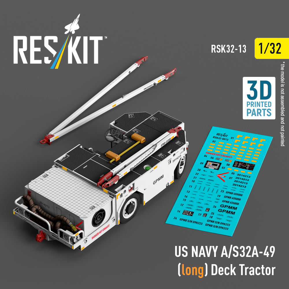 ResKit US NAVY A/S32A-49 (long) - RSK32-0013 - Military Vehicle Kits