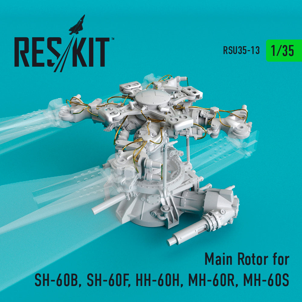 ResKit Main Rotor for Sikorsky - RSU35-0013