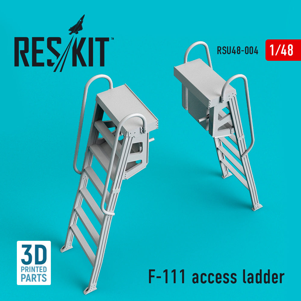 General-Dynamics F-111 access ladder (3D-Printed) (designed to be used with Academy kits)