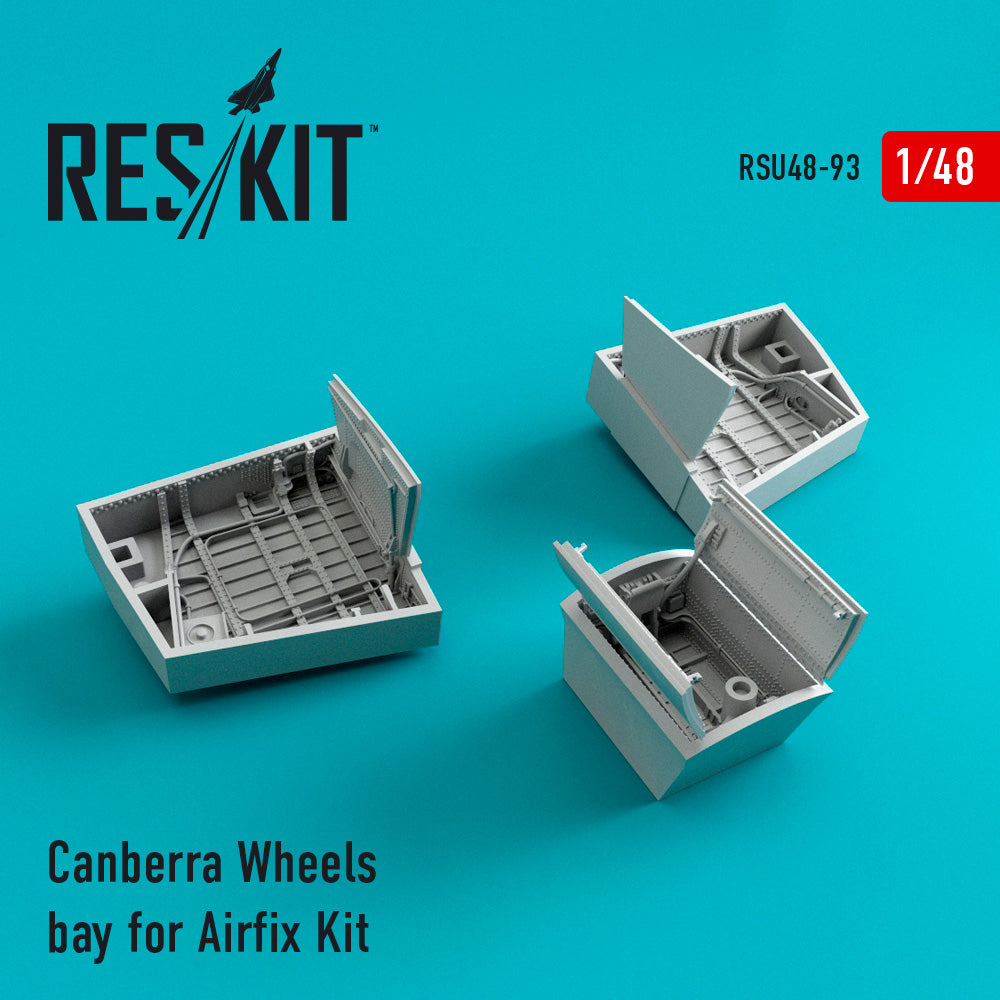 BAC/EE Canberra B.(i)8/ PR.9 Wheels bay (designed to be used with Airfix kits)