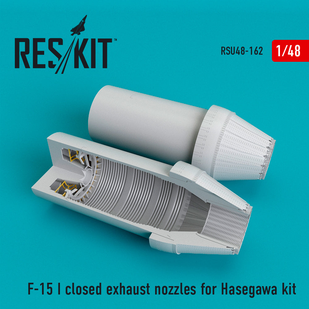 McDonnell F-15 Eagle (I) closed exhaust nozzles (designed be used with Hasegawa kits) (discontinued August 2023)