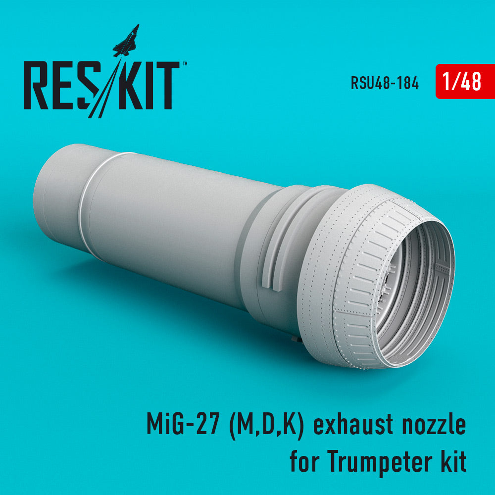 Mikoyan MiG-27M,D,K) exhaust nozzle (designed be used with Trumpeter kits) (ResKit sold out February 2026)