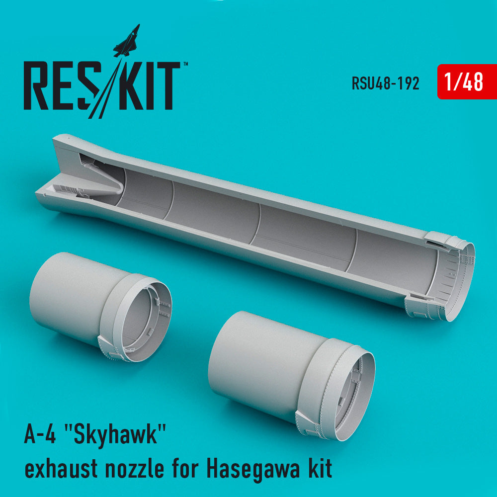 Douglas A-4E Skyhawk exhaust nozzle (designed to be used with Hasegawa kits)