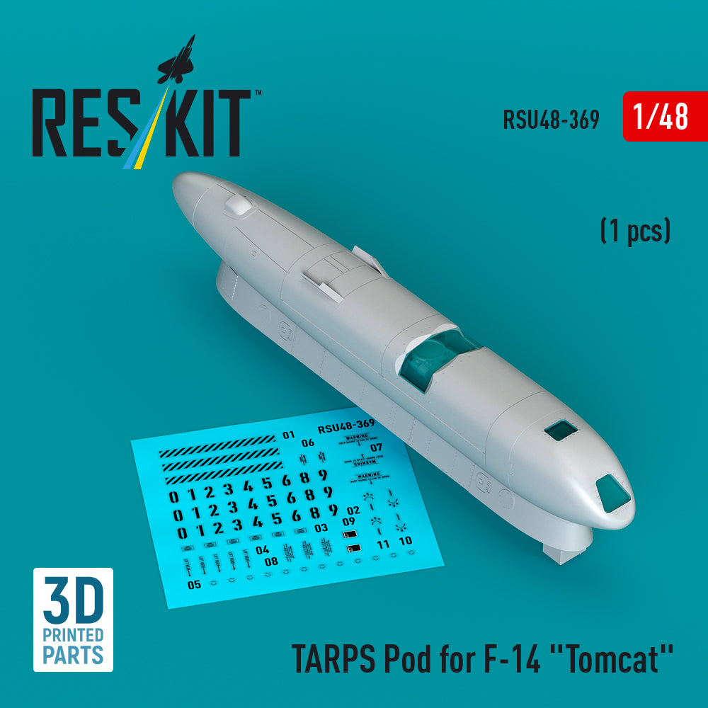 TARPS pod for Grumman F-14A Tomcat (1 pcs) (3D-Printed)