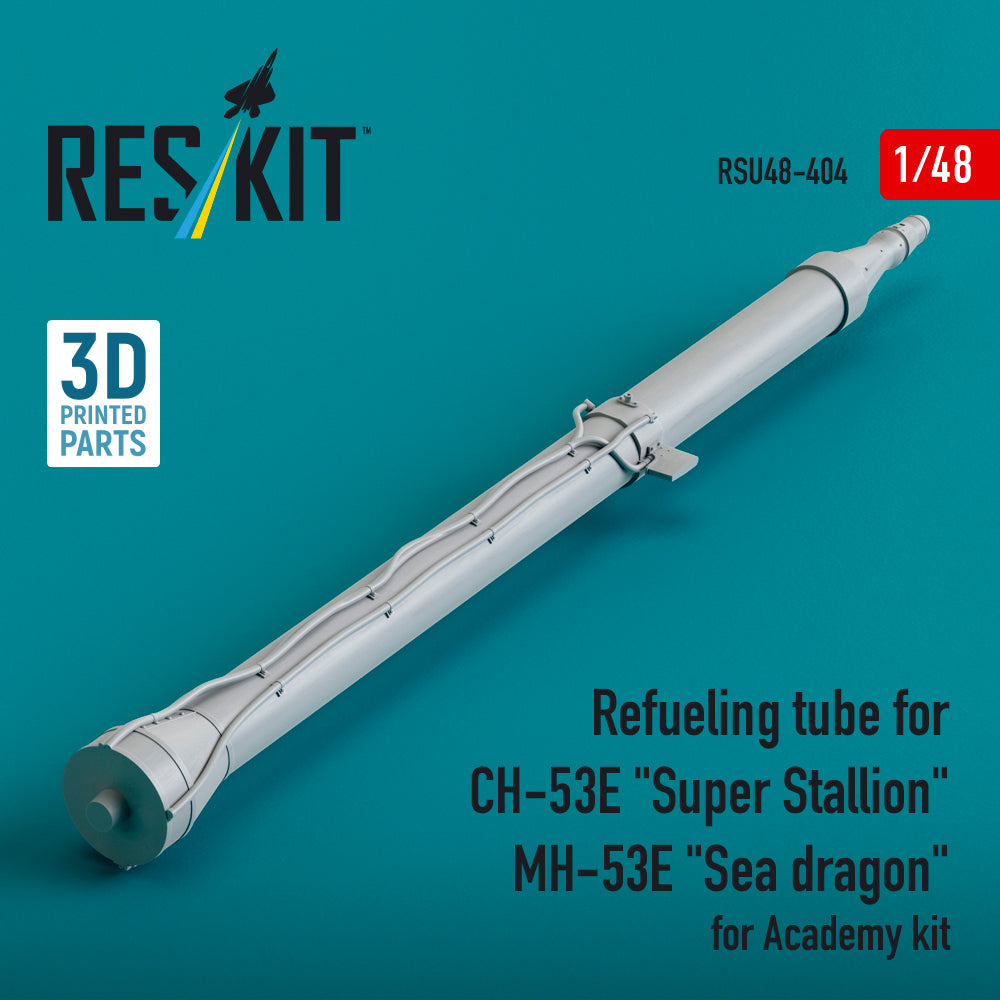 Refueling tube for Sikorsky CH-53E Super Stallion , MH-53E Sea dragon (designed to be used with Academy kits) (3D-Printed)