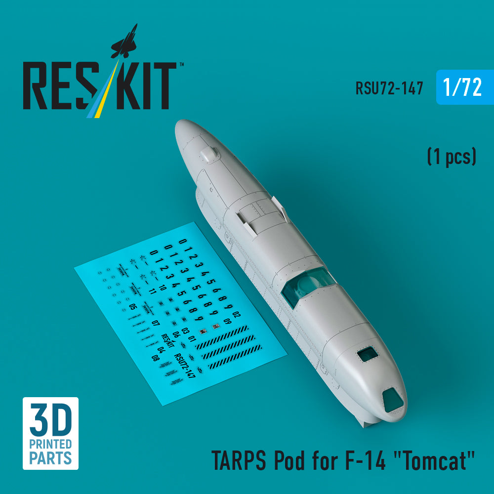 TARPS pod with decals for Grumman F-14A Tomcat (1 pcs) (3D-Printed)