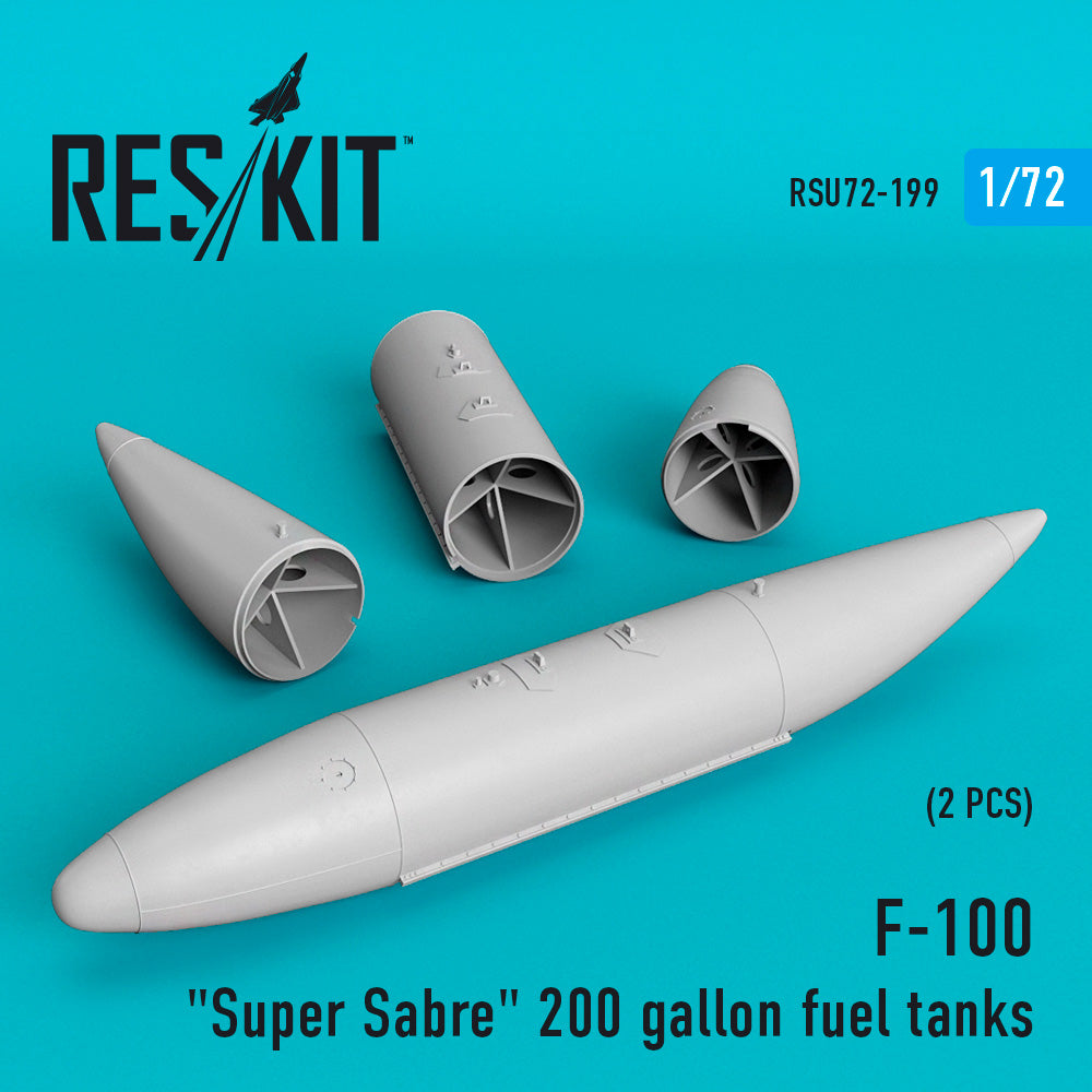 North-American F-100D 'Super Sabre' 200 gallon fuel tanks (ResKit sold out February 2026)