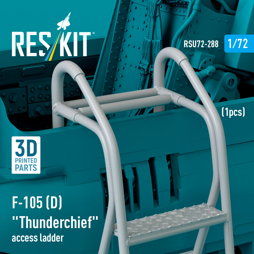 Republic F-105D Thunderchief pilot access ladder (1 pcs) (3D-Printed)