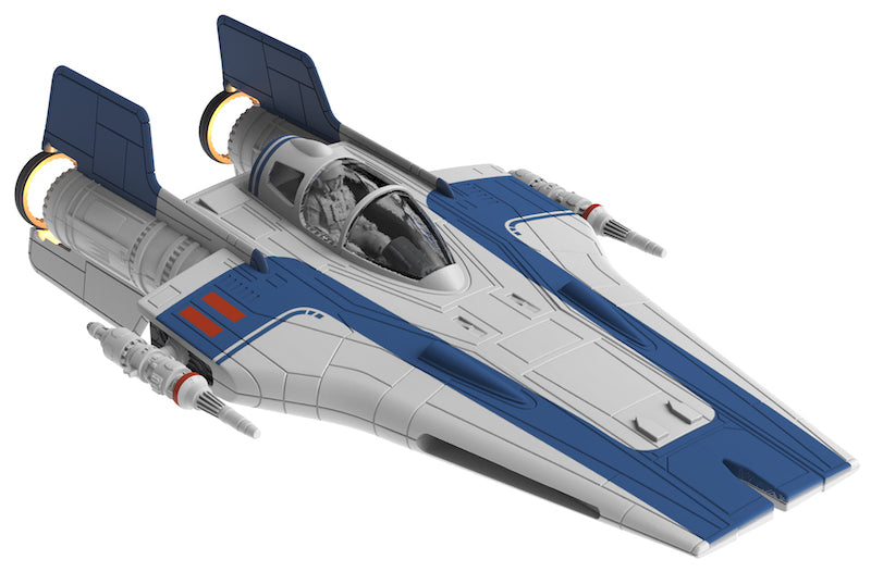 Build & Play Resistance A-Wing Fighter (Blue)