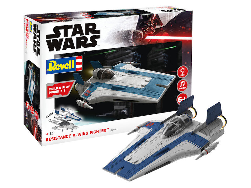 Build & Play Resistance A-Wing Fighter (Blue)