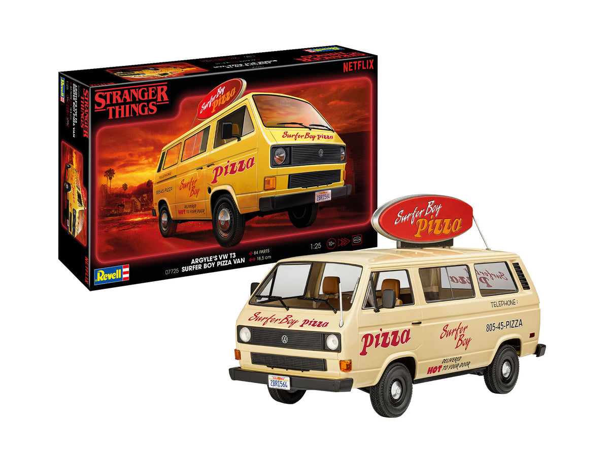 VW T3 Bus 'Surfer Boy': Stranger Things(NEW PARTS)