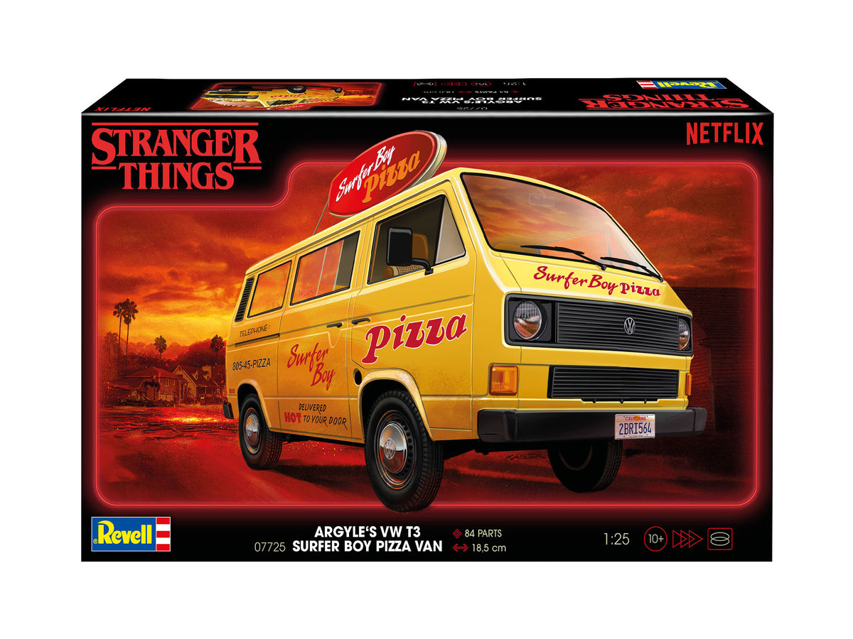 VW T3 Bus 'Surfer Boy': Stranger Things(NEW PARTS)
