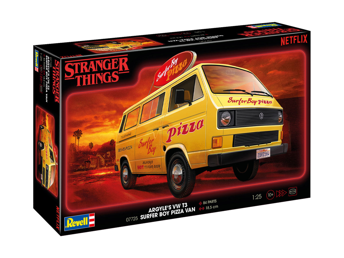 VW T3 Bus 'Surfer Boy': Stranger Things(NEW PARTS)