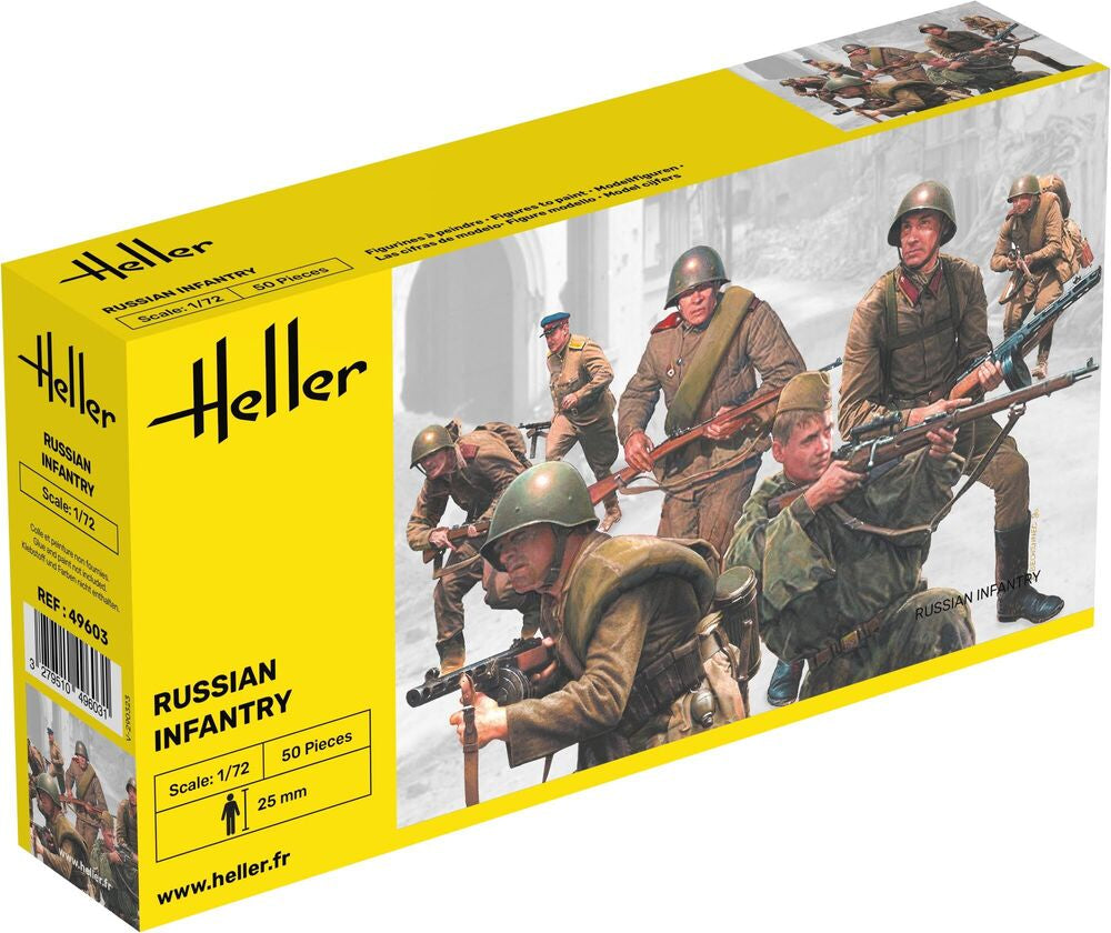 Heller 1:72 - Infanterie Russe (Russian Infantry)