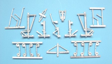 Boeing 747-8 replacement Metal Landing Gear (designed to be used with Zvezda kits)