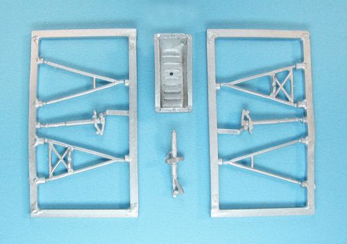 Fairchild C-119 Boxcar/Fairchild AC-119K Stinger replacement Metal Landing Gear (designed to be used with Roden kits)