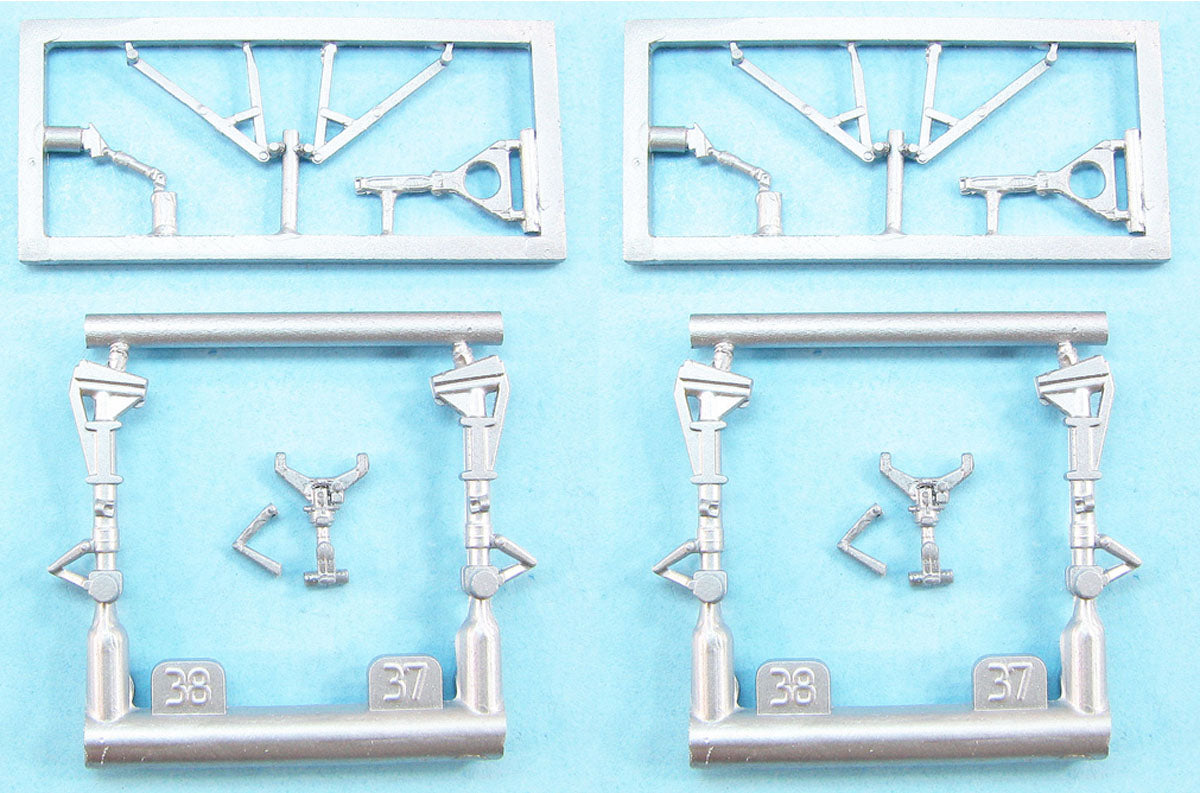 Boeing 737 MAX 8 replacement Metal Landing Gear (2 sets) (designed to be used with Zvezda kits)[Boeing 737-700 Boeing 737-800)