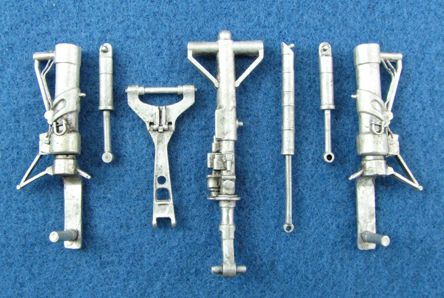 McDonnell F-4C/F-4D/F-4E/F-4F Phantom II replacement Metal Landing Gear (designed to be used with Academy and Revell kits)
